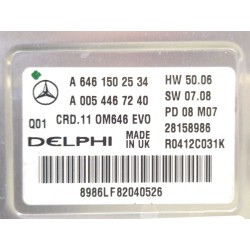 Recambio de centralita inyeccion para mercedes-benz clase c (w204) c 220 cdi (204.008) referencia OEM IAM A6461502534  