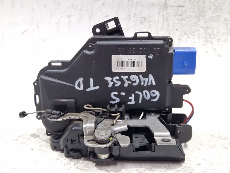Recambio de cerradura puerta trasera derecha para volkswagen golf v (1k1)(2003) 1.9 tdi referencia OEM IAM 7L0839016D  