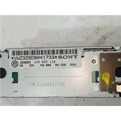 Recambio de radio cd para volkswagen golf v (1k1)(2003) 2.0 tdi 16v referencia OEM IAM 1K0035110  