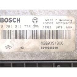 Recambio de centralita inyeccion para renault scénic ii (jm0/1_) 1.9 dci (jm0g, jm12, jm1g, jm2c) referencia OEM IAM 0281011776 