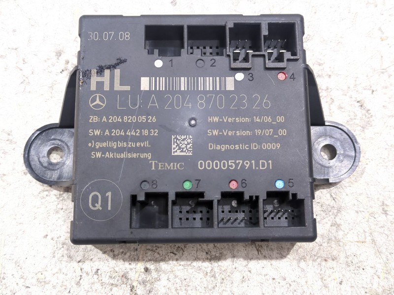 Recambio de modulo electronico para mercedes-benz clase c (w204) c 220 cdi (204.008) referencia OEM IAM A2048702326  