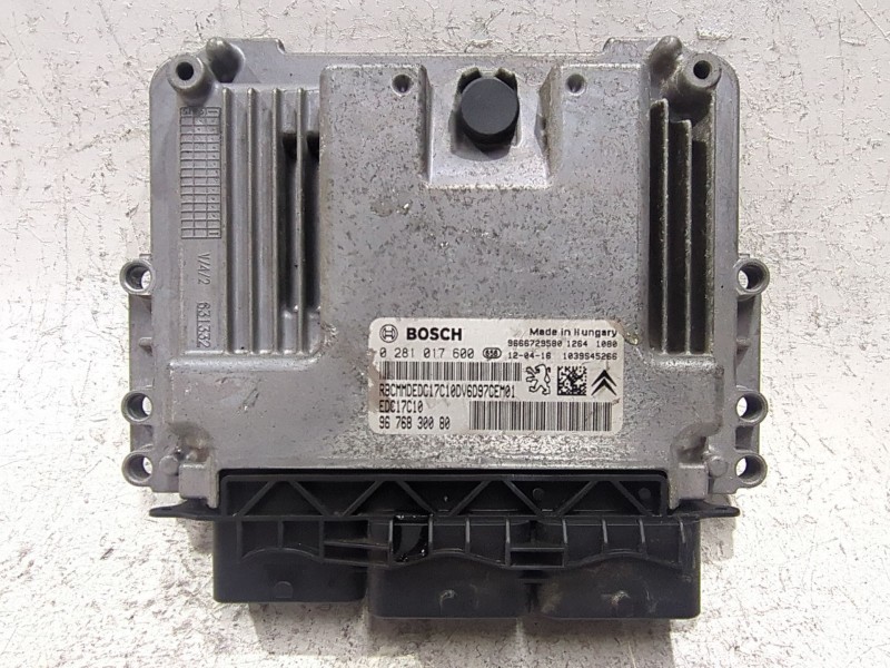Recambio de centralita inyeccion para citroën c3 ii (sc_) 1.6 hdi referencia OEM IAM 0281017600  