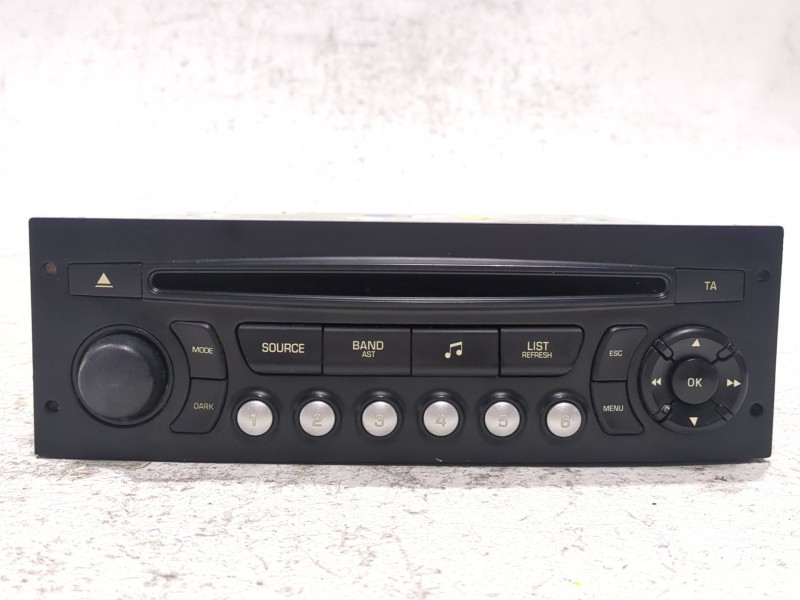 Recambio de sistema audio / radio cd para citroën c3 ii (sc_) 1.6 hdi referencia OEM IAM 98016070XT01  