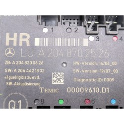 Recambio de modulo electronico para mercedes-benz clase c (w204) c 220 cdi (204.008) referencia OEM IAM A2048702526  