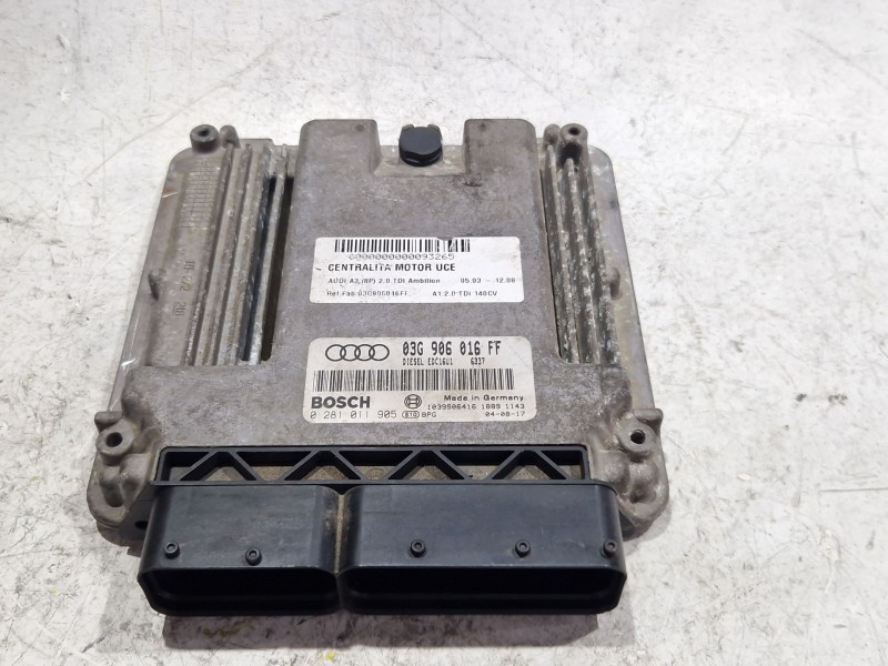 Recambio de centralita inyeccion para audi a3 (8p1)(05.2003) 2.0 tdi 16v referencia OEM IAM 03G906016FF  