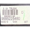 Recambio de piloto porton trasero derecho para citroën c3 ii (sc_) 1.6 hdi referencia OEM IAM 9685225480  