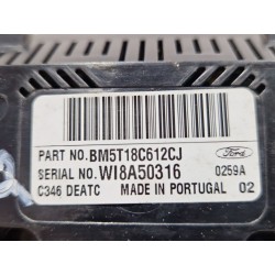 Recambio de mando climatizador para ford focus berlina (cb8)(2010) 1.0 edition [1,0 ltr. - 92 kw ecoboost cat] referencia OEM IA