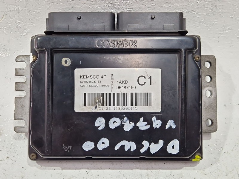 Recambio de centralita inyeccion para chevrolet tacuma 1.6 referencia OEM IAM 96487150  