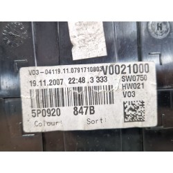 Recambio de cuadro completo para seat altea (5p1)(03.2004) 1.9 tdi referencia OEM IAM 5P0920847B  