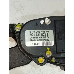 Recambio de potenciometro pedal gas para volkswagen polo iv (9n3)(04.2005) referencia OEM IAM 6Q1721503B  