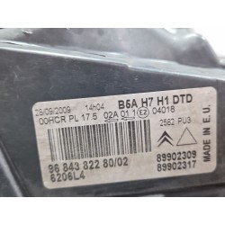Recambio de faro delantero derecho para citroën c4 i (lc_) 1.6 16v referencia OEM IAM 89902309  