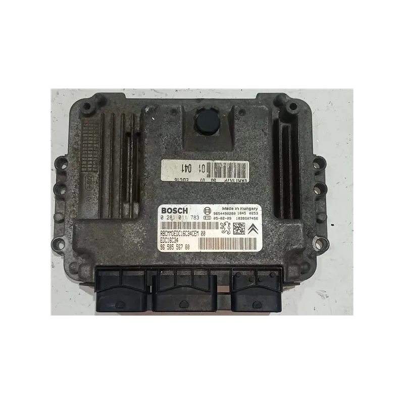 Recambio de centralita inyeccion para peugeot 206 (1998) 1.4 hdi eco 70 referencia OEM IAM 0281011783 EDC16C34  