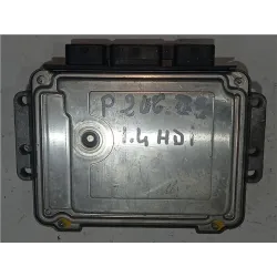 Recambio de centralita inyeccion para peugeot 206 (1998) 1.4 hdi eco 70 referencia OEM IAM 0281011783 EDC16C34  