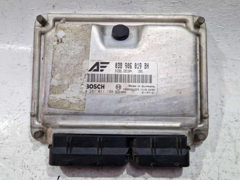 Recambio de centralita inyeccion para volkswagen sharan (7m8, 7m9, 7m6) 1.9 tdi referencia OEM IAM 038906019BH  