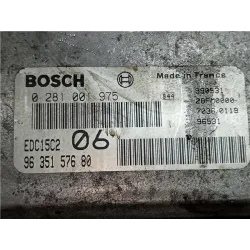 Recambio de centralita inyeccion para peugeot 306 break (04.1997) 1.9 td referencia OEM IAM 9635157680 28FM0000  