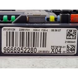 Recambio de caja reles / fusibles para citroën c3 (09.2009) 1.4 hdi 70 referencia OEM IAM 9666952280  