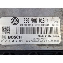Recambio de centralita inyeccion para seat ibiza iv (6j5, 6p1) 1.9 tdi referencia OEM IAM 03G906013K  