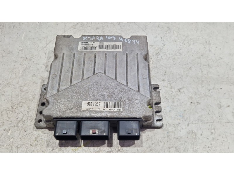 Recambio de centralita inyeccion para citroën xsara (n1) 2.0 hdi 90 referencia OEM IAM 5WS40023FT  