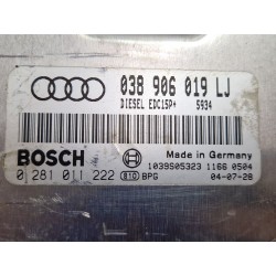 Recambio de centralita inyeccion para audi a4 b6 (8e2) 1.9 tdi referencia OEM IAM 038906019LJ  