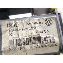 Recambio de motor elevalunas delantero derecho para seat leon (1m1) 1.9 tdi referencia OEM IAM 1C1959802A  