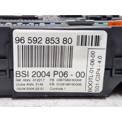Recambio de caja reles / fusibles para citroën c2 (2003) 1.1 referencia OEM IAM 9659285380  