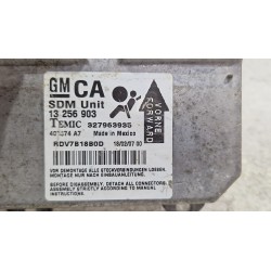 Recambio de centralita airbag para opel corsa d (2006) 1.2 referencia OEM IAM 13256903  