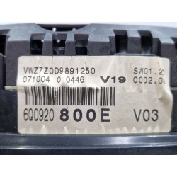 Recambio de cuadro completo para volkswagen polo iv (9n_, 9a_) 1.4 tdi referencia OEM IAM 6Q0920800E  