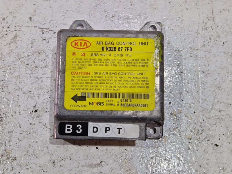 Recambio de centralita airbag para kia rio (bc)(2000) 1.3 referencia OEM IAM 0K32B677F0  