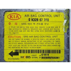 Recambio de centralita airbag para kia rio (bc)(2000) 1.3 referencia OEM IAM 0K32B677F0  