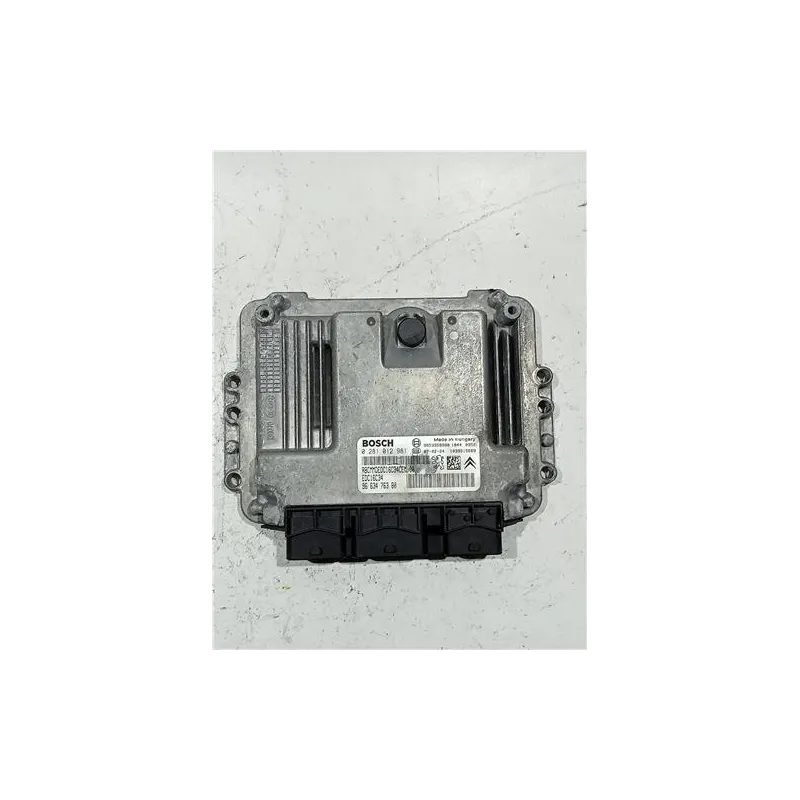 Recambio de centralita inyeccion para citroën c4 picasso (2007) 1.6 hdi referencia OEM IAM 0281012981 9663476380  