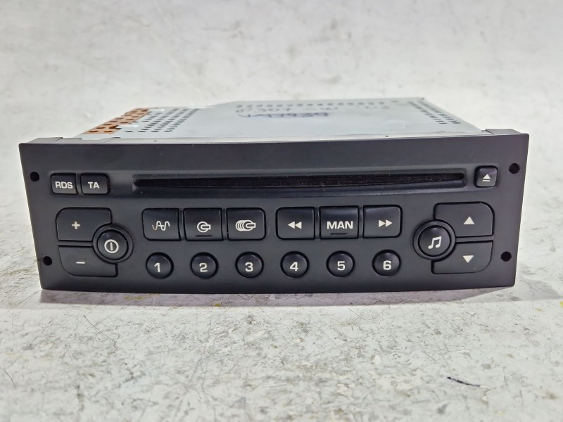 Recambio de sistema audio / radio cd para peugeot 307 sw (3h) 2.0 hdi 110 referencia OEM IAM 96545978xt01  