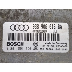 Recambio de centralita inyeccion para audi a3 (8l1) 1.8 referencia OEM IAM 038906018BA  