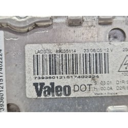 Recambio de centralita faros xenon para peugeot 607 (9d, 9u) 3.0 v6 24v referencia OEM IAM 89035114  