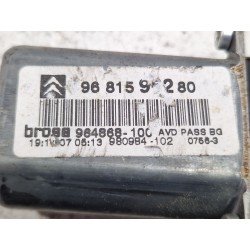 Recambio de motor elevalunas delantero izquierdo para citroën c5 berlina exclusive cat rhr referencia OEM IAM 968159628  