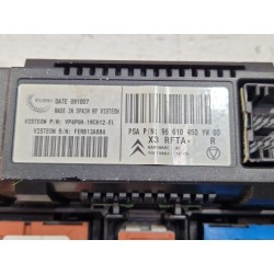 Recambio de mando climatizador para citroën c5 berlina exclusive cat rhr referencia OEM IAM 96610450  