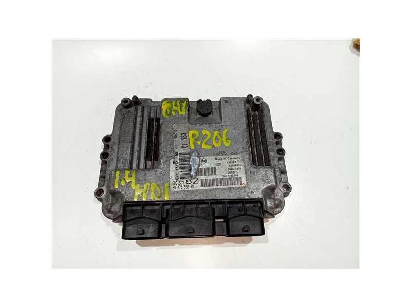Recambio de centralita inyeccion para peugeot 206 (1998) 1.4 hdi eco 70 referencia OEM IAM 0281010707  