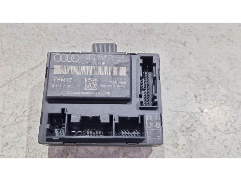 Recambio de modulo electronico para audi a6 berlina (4f2)(2004) 2.7 tdi [2,7 ltr. - 132 kw v6 24v tdi] referencia OEM IAM 4F0959