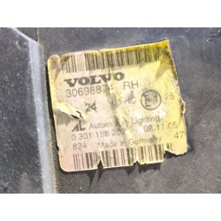 Recambio de faro delantero derecho para volvo s40 ii (544) 1.6 d referencia OEM IAM 30698874RH  