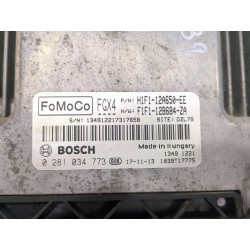 Recambio de centralita inyeccion para ford focus iii 1.5 tdci referencia OEM IAM 0281034773  