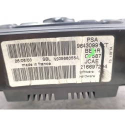 Recambio de mando climatizador para peugeot 307 sw (3h) 2.0 hdi 110 referencia OEM IAM 96430991KT  