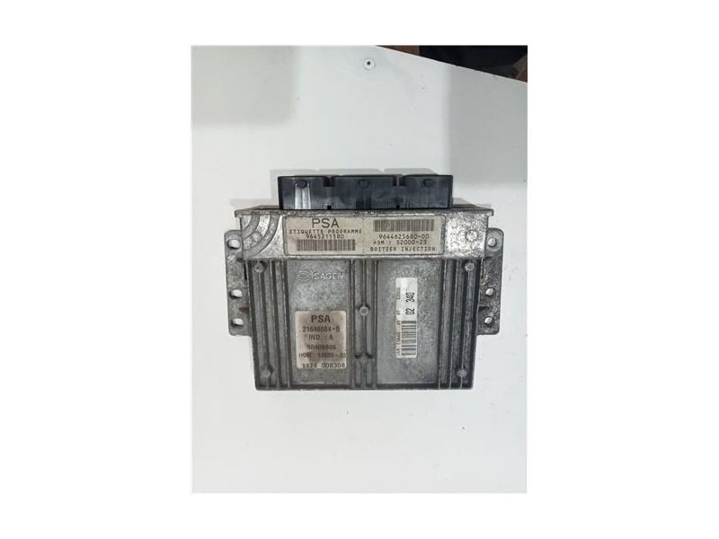 Recambio de centralita inyeccion para peugeot 206 (1998) 1.4 hdi eco 70 referencia OEM IAM 9645211580  