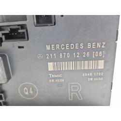 Recambio de modulo electronico para mercedes-benz clase e (w211) e 280 cdi (211.020) referencia OEM IAM 211870122606  