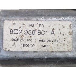 Recambio de motor elevalunas delantero derecho para seat ibiza ii (6k1) 1.9 tdi referencia OEM IAM 6Q2959801A  