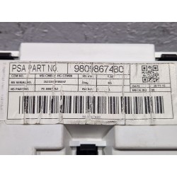 Recambio de cuadro completo para citroën c5 iii (rd_) 2.0 hdi 150 / bluehdi 150 (rdrhea, rdrhe8) referencia OEM IAM 9809867480  