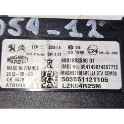 Recambio de modulo electronico para citroën c3 ii (sc_) 1.6 hdi referencia OEM IAM 9801862580  