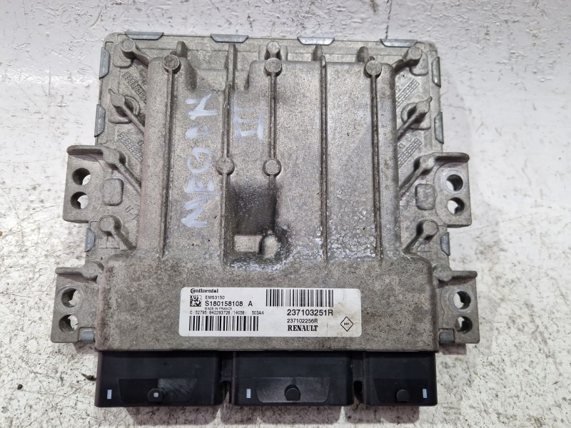 Recambio de centralita inyeccion para renault megane iii fastback (bz0_) 1.2 referencia OEM IAM S180158108A  