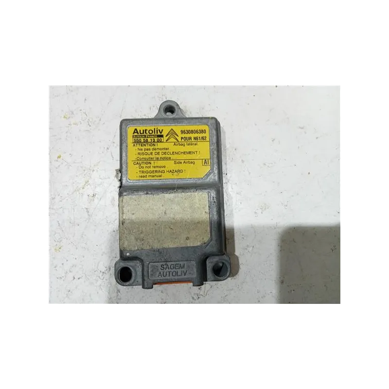 Recambio de centralita airbag para citroën xsara berlina (1997) 1.9 td referencia OEM IAM 550581300  