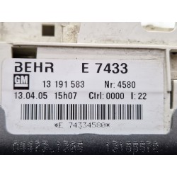 Recambio de mando climatizador para opel meriva a monospace (x03) 1.3 cdti (e75) referencia OEM IAM 13191583  