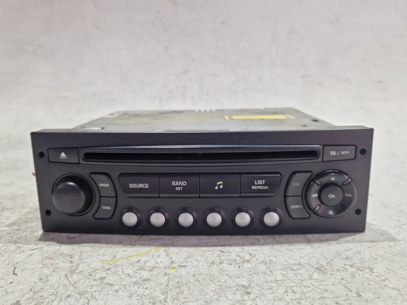 Recambio de sistema audio / radio cd para peugeot 307 (3a/c) 1.6 hdi 110 referencia OEM IAM   