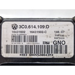 Recambio de nucleo abs para volkswagen passat b6 (3c2) 2.0 tdi 16v referencia OEM IAM 3C0614109D  